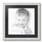 ArtToFrames 18x18" Matted Picture Frame with 14x14" Single Mat Photo Opening Framed in 1.25" White and 2" Mat (FWM-4098-18x18)